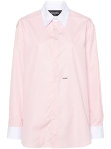 DSQUARED2 polo à broche logo - Rose