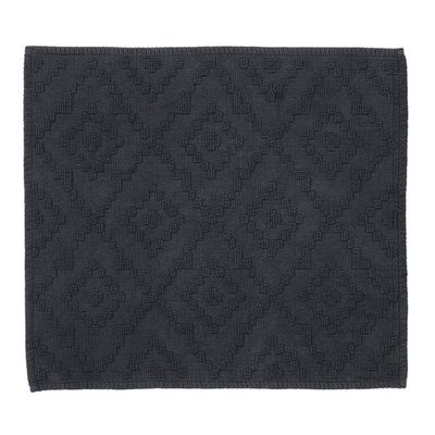 Sealskin Badmat Aztec 60x60 cm Katoen Donkergrijs
