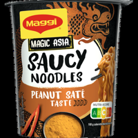 Maggi Magic Asia Saucy Noodles Peanut Sate Taste 75 g bij Jumbo