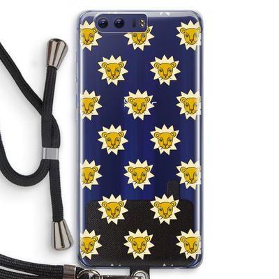 Leeuwenkoppen: Honor 9 Transparant Hoesje met koord