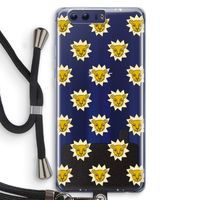 Leeuwenkoppen: Honor 9 Transparant Hoesje met koord