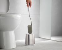 Joseph Joseph - Flex Lite Toiletborstel - Kunststof - Zilver - thumbnail