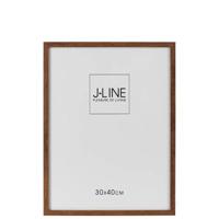 J-Line Fotokader Basic Hout Donker Bruin Extra Large