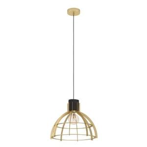 EGLO Stillington Hanglamp - E27 - Ø 41,5 cm - Zwart|Goud - Staal