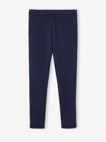 Meisjeslegging met fleecevoering marineblauw