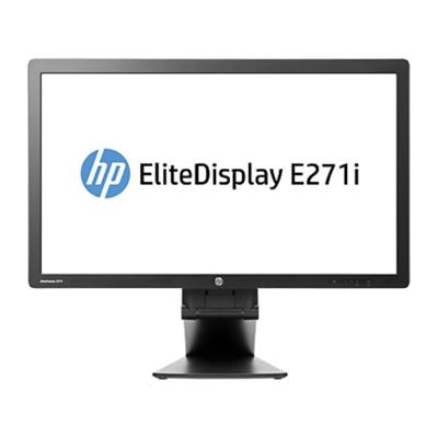 HP EliteDisplay E271i - 27 inch - 1920x1080 - DVI - VGA - Grijs HP EliteDisplay E271i - 27 inch - 1920x1080 - DVI - VGA - Grijs