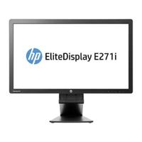 HP EliteDisplay E271i - 27 inch - 1920x1080 - DVI - VGA - Grijs