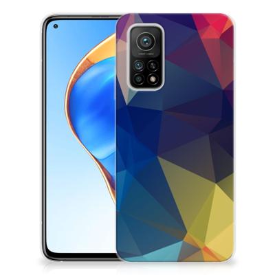 Xiaomi Mi 10T | 10T Pro | TPU Hoesje | Polygon Dark