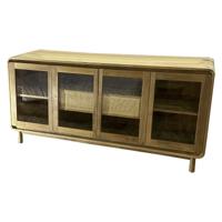 Dressoir Home ESPRIT Kristal Teakboom 180 x 50 x 90 cm