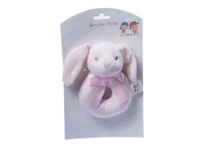 Gamberritos ringrammelaar konijn 12 cm roze Gamberritos ringrammelaar konijn 12 cm roze
