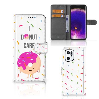 OPPO Find X5 Pro | Book Cover | Donut Roze