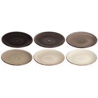 Studio Tavola Ontbijtborden | Dessertborden Vintage Loft ø 19 cm - 6 stuks