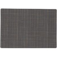 Stevige luxe Tafel placemats Liso grijs 30 x 43 cm