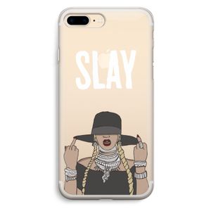 Slay All Day: iPhone 7 Plus Transparant Hoesje
