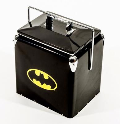 Batman Logo Retro Cooler - Koelbox LAATSTE STUKS