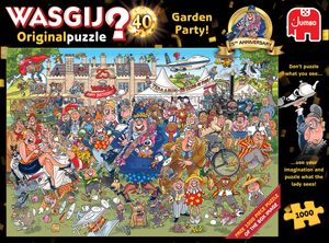 Wasgij Original 40: Tuinfeestje 2x 1000 stukjes - Legpuzzel voor volwassenen - Jubileum Editie