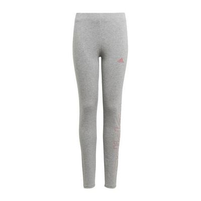 adidas Performance sportlegging grijs melange/lichtroze