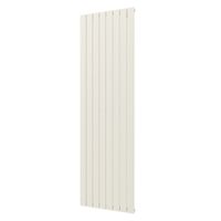 Designradiator Plieger Cavallino Retto Enkel 1332 Watt Middenaansluiting 200x60,2 cm Wit Structuur