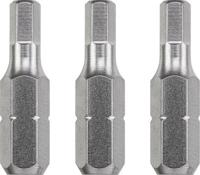 Schroefbit 25mm hex 3mm 3st - Kwb