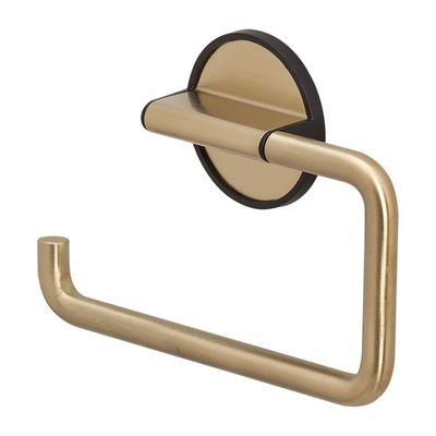 Toiletrolhouder Tiger Tune Geborsteld Messing