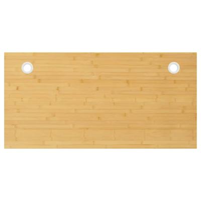 Bureaublad 100x50x2,5 cm bamboe