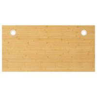 Bureaublad 100x50x2,5 cm bamboe