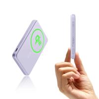 Qi2 MagSlim Power Bank (5K) - Lavender