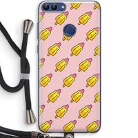 Waterijsjes: Huawei P Smart (2018) Transparant Hoesje met koord