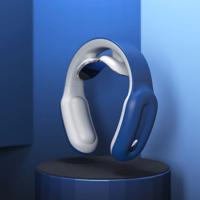 HJ001 intelligente mini afstandsbediening elektrische mini schouder nek cervicale Massager (blauw)