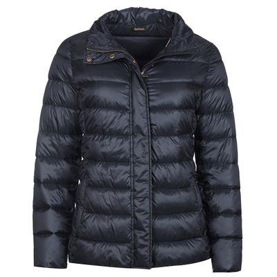 Damesjas Farne Quilt Navy