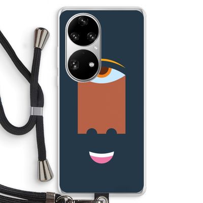 Mono M: Huawei P50 Pro Transparant Hoesje met koord