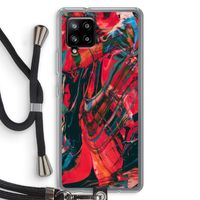 Endless Descent: Samsung Galaxy A42 5G Transparant Hoesje met koord