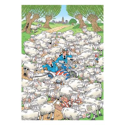 Jumbo Jan van haasteren legpuzzel expert 7 - lam gelegd, 500st.