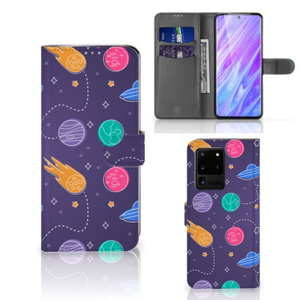 Samsung Galaxy S20 Ultra Wallet Case met Pasjes Space