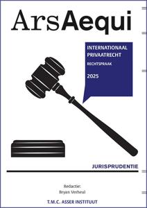 Jurisprudentie Internationaal Privaatrecht 2025 (Paperback)