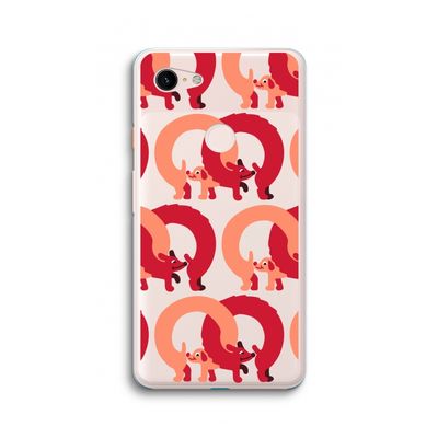 Dogs: Google Pixel 3 XL Transparant Hoesje