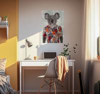 Elegante koala poster tienerkamer