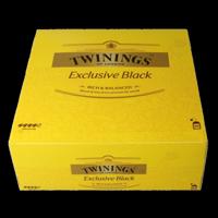 Twinings Exclusive black tea envelop 100 Zakjes