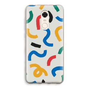Illustratieve pop 2: Xiaomi Redmi 5 Transparant Hoesje