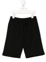 Dolce & Gabbana Kids short à taille élastique - Noir