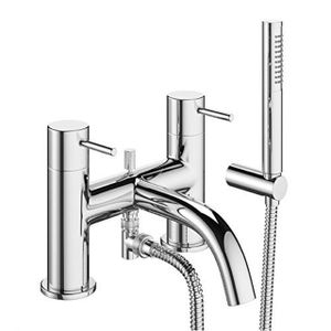 Crosswater MPRO Badkraan - opbouw - met handdouche - chroom PRO422DC