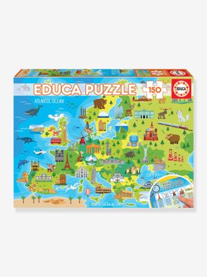Puzzel van 150 stukjes Europa EDUCA bunt