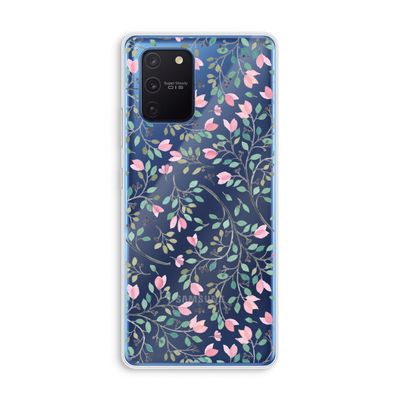 Sierlijke bloemen: Samsung Galaxy Note 10 Lite Transparant Hoesje