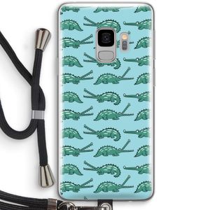 Kroko: Samsung Galaxy S9 Transparant Hoesje met koord