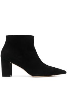 Stuart Weitzman bottes Sue 75 mm en daim - Noir