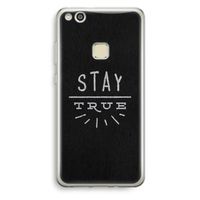 Stay true: Huawei Ascend P10 Lite Transparant Hoesje