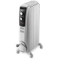 Delonghi TRD40615 Dragon4 Oliegevulde Radiator 1500W Wit Delonghi TRD40615 Dragon4 Oliegevulde Radiator 1500W Wit