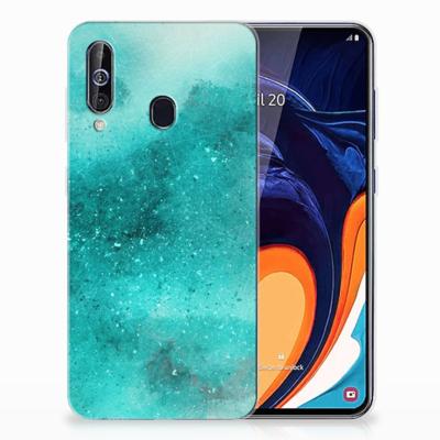 Smartphone hoesje Samsung Galaxy A60 Painting Blue Smartphone hoesje Samsung Galaxy A60 Painting Blue