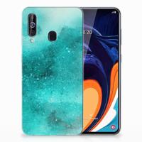 Smartphone hoesje Samsung Galaxy A60 Painting Blue