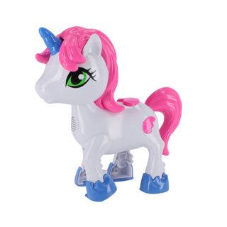 Unicorn met licht en geluid talk back functie